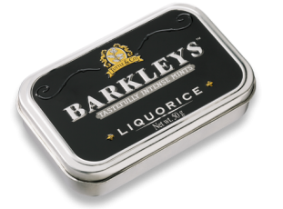 Barkleys Mints - Liquorice 50g x 6st &ndash; Coopers Candy