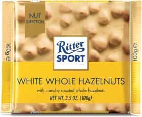 Ritter Sport White Whole Hazelnut 100g – Coopers Candy