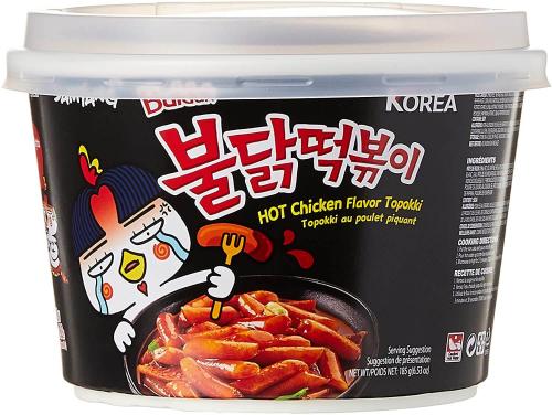 Samyang Buldak Hot Chicken Flavour Topokki 185g – Coopers Candy
