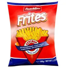 Snackline Frites-Snacks With Ketchup Flavor 100g – Coopers Candy