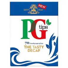 Pg Tips Decaf Teabags 70st (203g) – Coopers Candy
