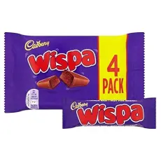 Cadbury Wispa 4-Pack 94g &ndash; Coopers Candy