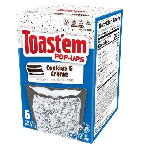 Toast'em Frosted Cookies & Cream 288g – Coopers Candy
