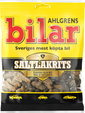 Ahlgrens Bilar Saltlakrits påse 100g – Coopers Candy