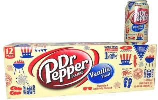 Dr Pepper Vanilla Float 355ml 12-pack – Coopers Candy