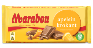 Marabou Apelsinkrokant 200g – Coopers Candy