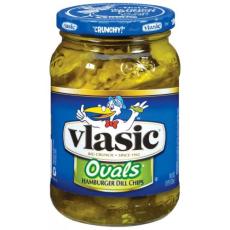 Vlasic OVAL Hamburger Dill Pickle Chips 473ml – Coopers Candy