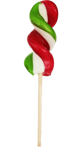 Spiralklubba frukt 50g – Coopers Candy
