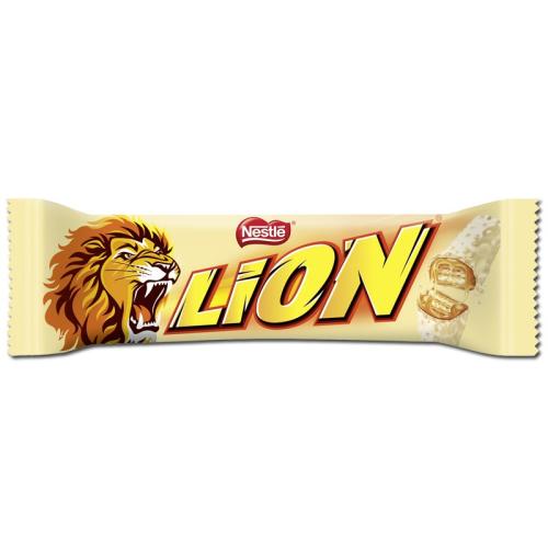 Nestle Lion Bar White 42g – Coopers Candy