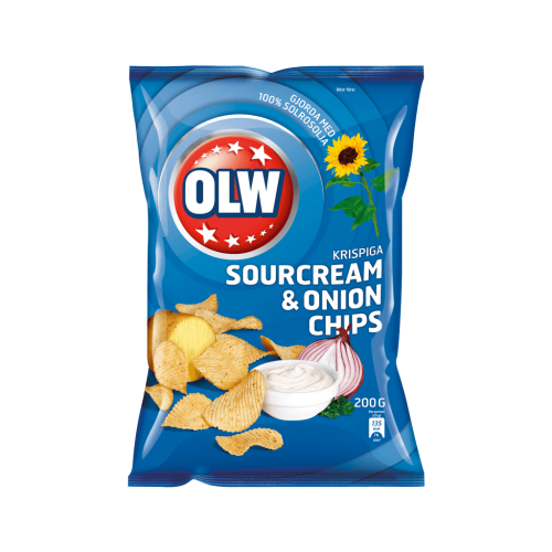 OLW Sourcream & Onion 175g – Coopers Candy