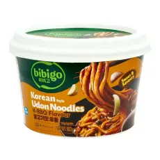 Bibigo Korean Udon Noodle K-BBQ Flavour 187g &ndash; Coopers Candy