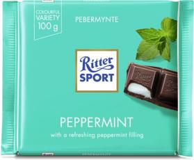 Ritter Sport Peppermint 100g &ndash; Coopers Candy