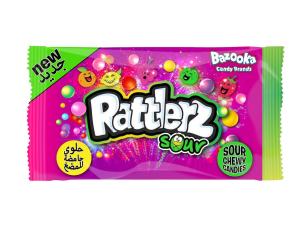 Bazooka Rattlerz Sour Chewy Candies 40g (BF:2025-05-21) – Coopers Candy