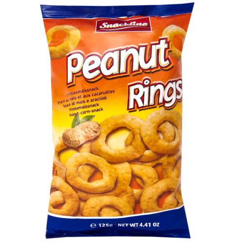 Snackline Peanut Rings 125g – Coopers Candy