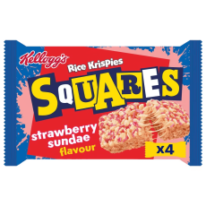 Kelloggs Rice Krispies Squares Strawberry Sundae 116g – Coopers Candy