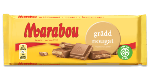 Marabou Gräddnougat 100g – Coopers Candy