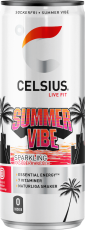 Celsius Summer Vibe - Raspberry Peach 355ml – Coopers Candy