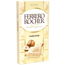 Ferrero Rocher White Chocolate Bar 90g – Coopers Candy