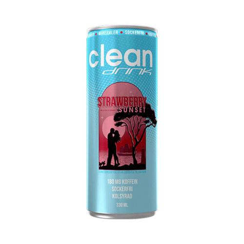 Clean Drink Strawberry Sunset 33cl – Coopers Candy