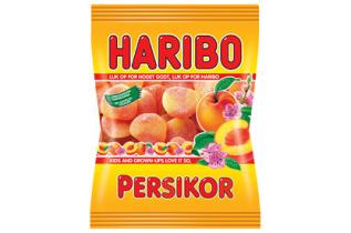 Haribo Persikor 80g – Coopers Candy