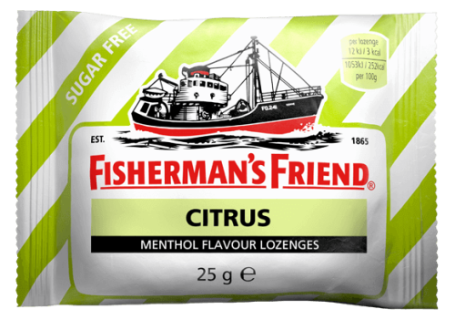Fishermans Friend Citrus 25g – Coopers Candy
