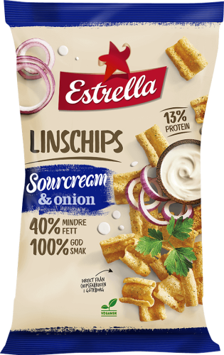 Estrella Linschips Sourcream & Onion 110g – Coopers Candy