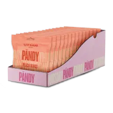 Pändy Candy Peach Rings 50g x 14st – Coopers Candy
