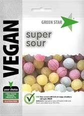 Green Star Vegan Super Sour 100g – Coopers Candy