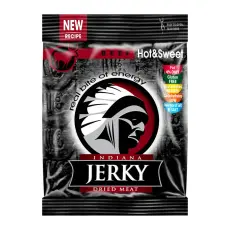 Indiana Beef Jerky Hot and Sweet 25g – Coopers Candy