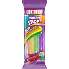 Bebeto Wacky Sticks Fizzy Fruit Mix 75g &ndash; Coopers Candy