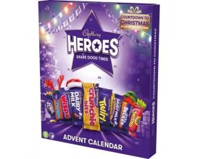 Cadbury Heroes Advent Calendar 230g – Coopers Candy