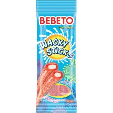 Bebeto Wacky Sticks Strawberry Vanilla 75g &ndash; Coopers Candy