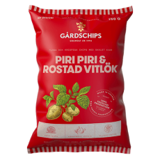 Gårdschips Piri Piri & Rostad Vitlök 150g – Coopers Candy