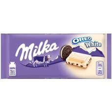 Milka Oreo White Chokladbar 100g &ndash; Coopers Candy