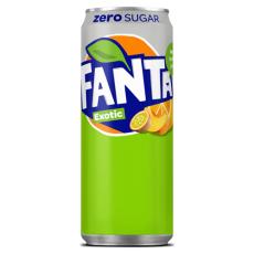 Fanta Exotic Zero 33cl &ndash; Coopers Candy