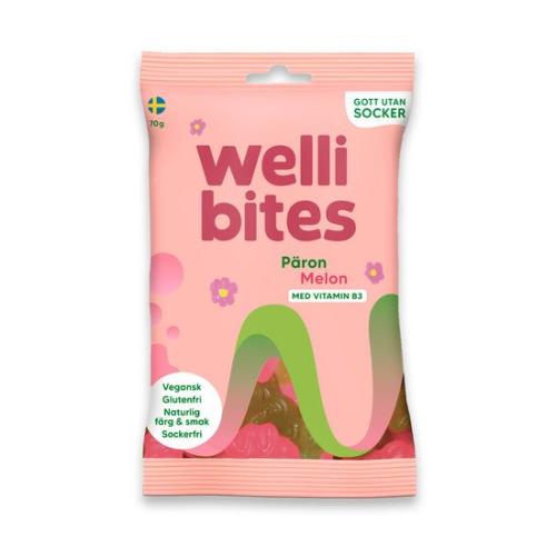 Wellibites Päron & Melon 70g – Coopers Candy
