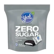 York Zero Sugar Peppermint Patties 144g &ndash; Coopers Candy
