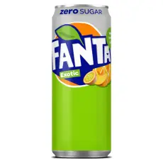 Fanta Exotic Zero 33cl &ndash; Coopers Candy
