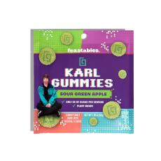 Feastables Karl Gummies - Sour Green Apple 50g – Coopers Candy