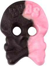 Bubs Hallonlakritsskalle Skum 2.8kg – Coopers Candy