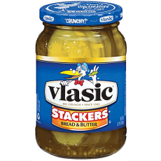 Vlasic Stackers Bread & Butter 473ml – Coopers Candy