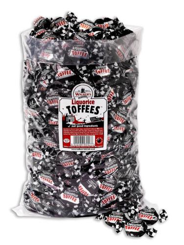 Walkers Liquorice Toffees 2.5kg – Coopers Candy