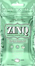 ZINQ Tuggummi Spearmint 31,5g – Coopers Candy