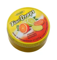 Woogie Fine Drops - Citron-Apelsin 175g &ndash; Coopers Candy