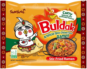 Samyang Buldak Hot chicken Curry flavor 140g – Coopers Candy