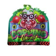 Dr Sour Popping Candy - Strawberry 15g &ndash; Coopers Candy