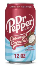 Dr Pepper Creamy Coconut 355ml – Coopers Candy