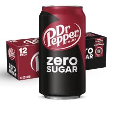 Dr Pepper Zero Sugar 355ml x 12st – Coopers Candy