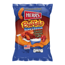 Herrs Buffalo Blue Cheese Curls 113g – Coopers Candy