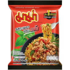 Mama Instant Noodles Spicy Basil Stir-Fried 55g – Coopers Candy